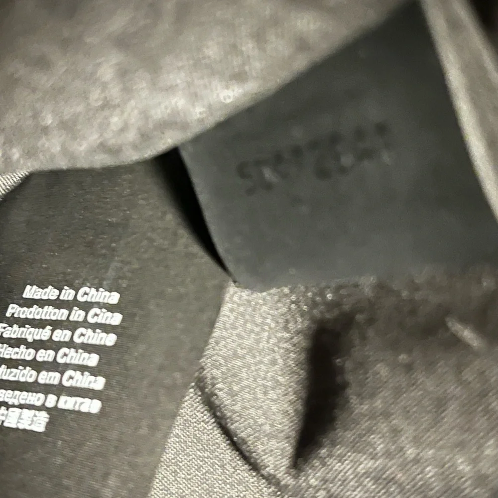 New! BOSS Gray Patterned briefcase